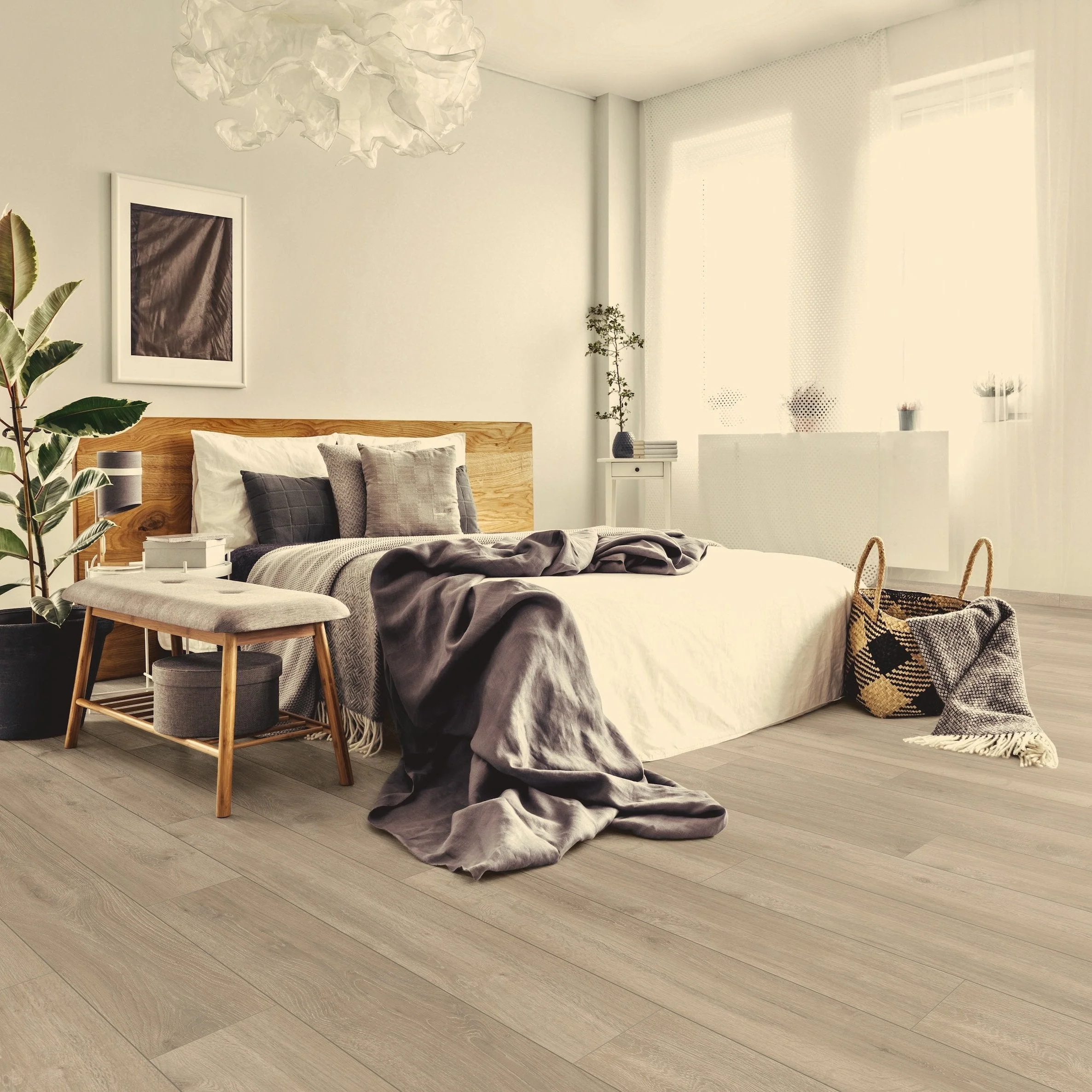 AKTION »Eiche Eleganz« Laminat Landhausdiele 8mm 1m² - Image 2