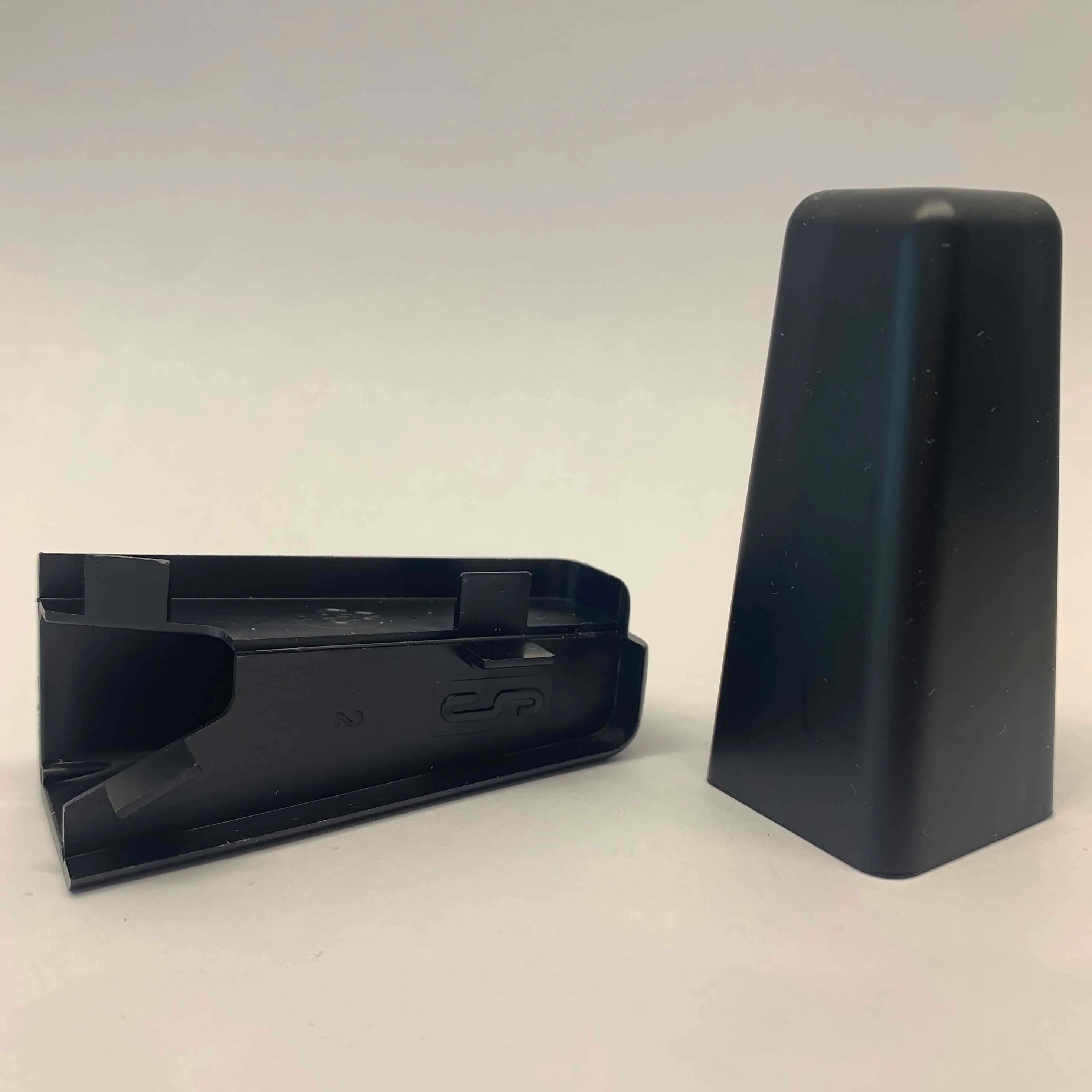 Außenecke Schwarz 58mm (2 Stück)