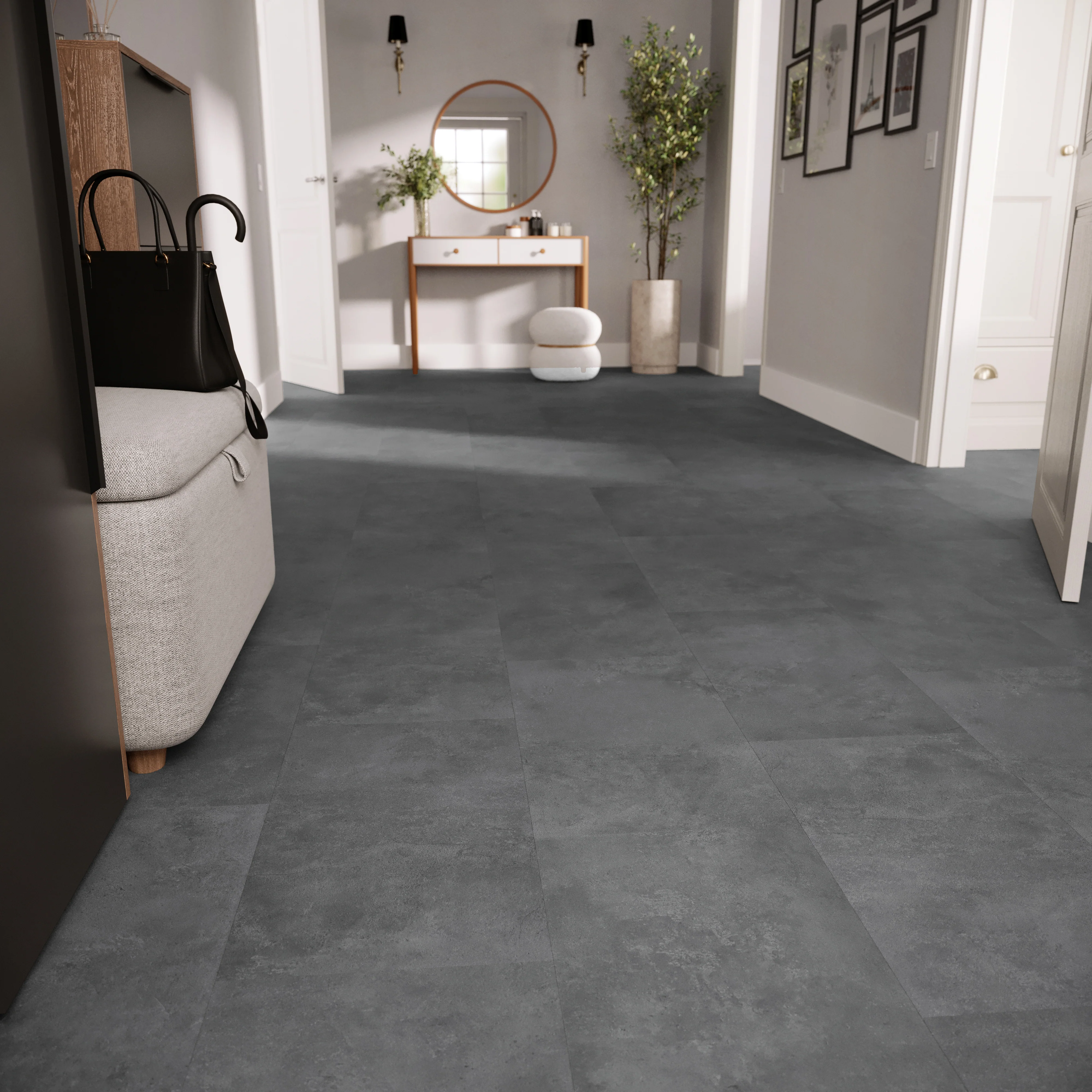»Concrete Dark« Klick-Vinylboden - Image 6