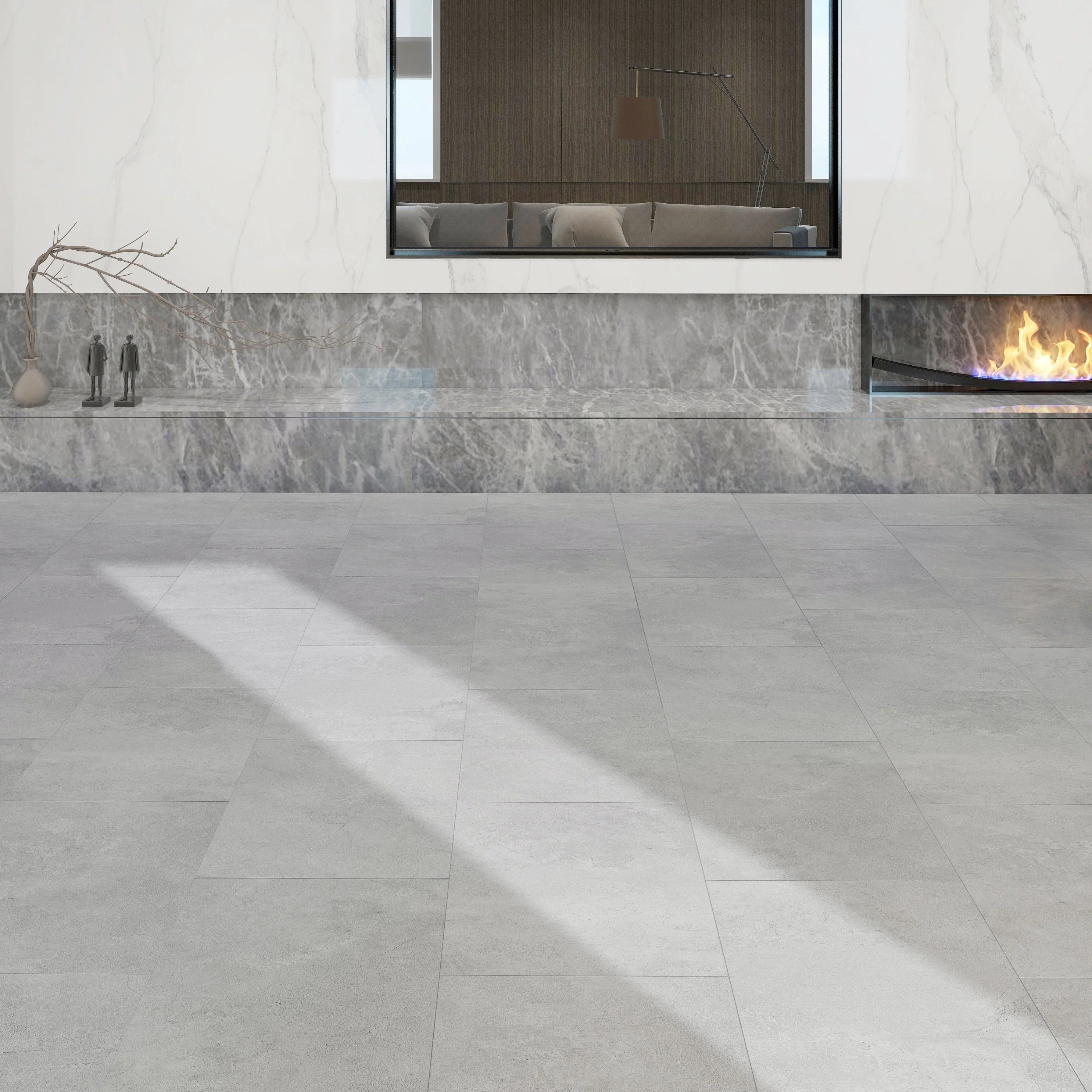 »Concrete Light« Klick-Vinylboden 1m² - Image 2