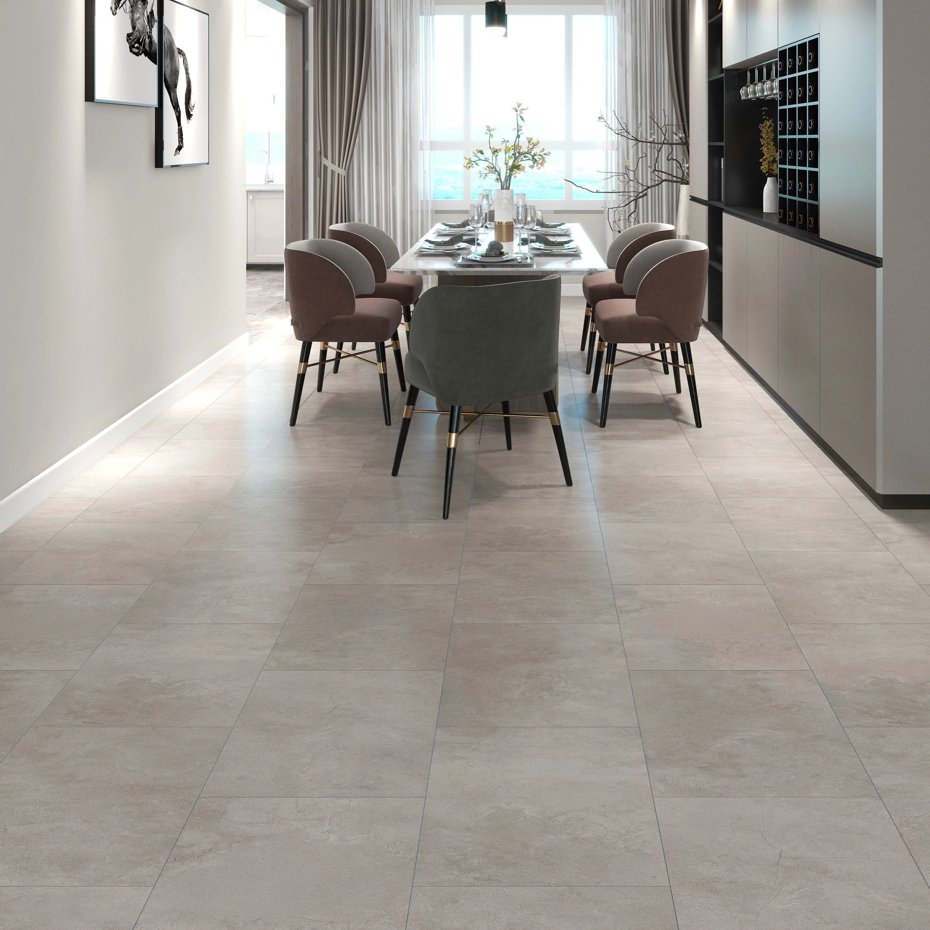 »Concrete Sand« Klick-Vinylboden 1m² - Image 2