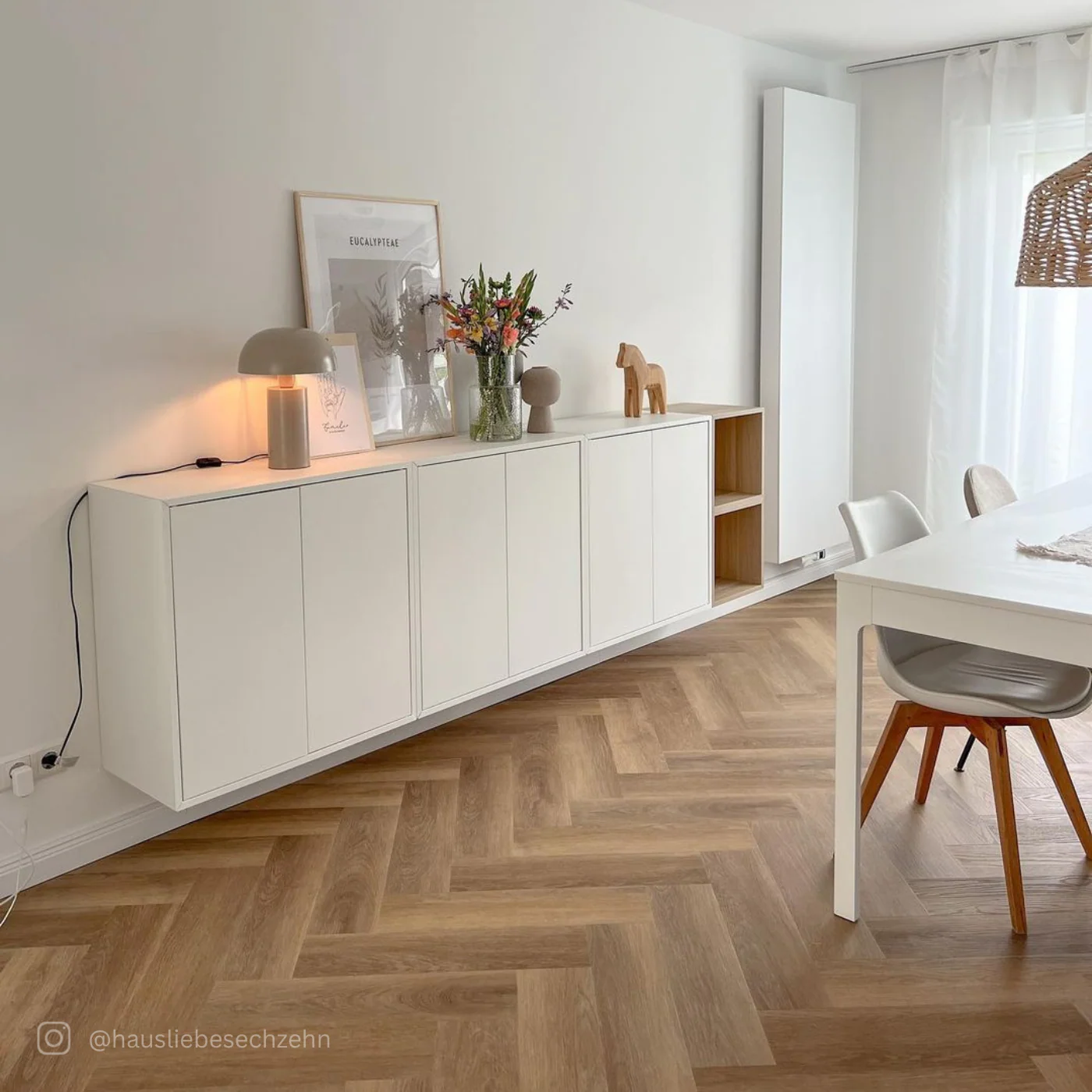 »Eiche Calathea« Fischgrät Klebevinyl 1m² - Image 2
