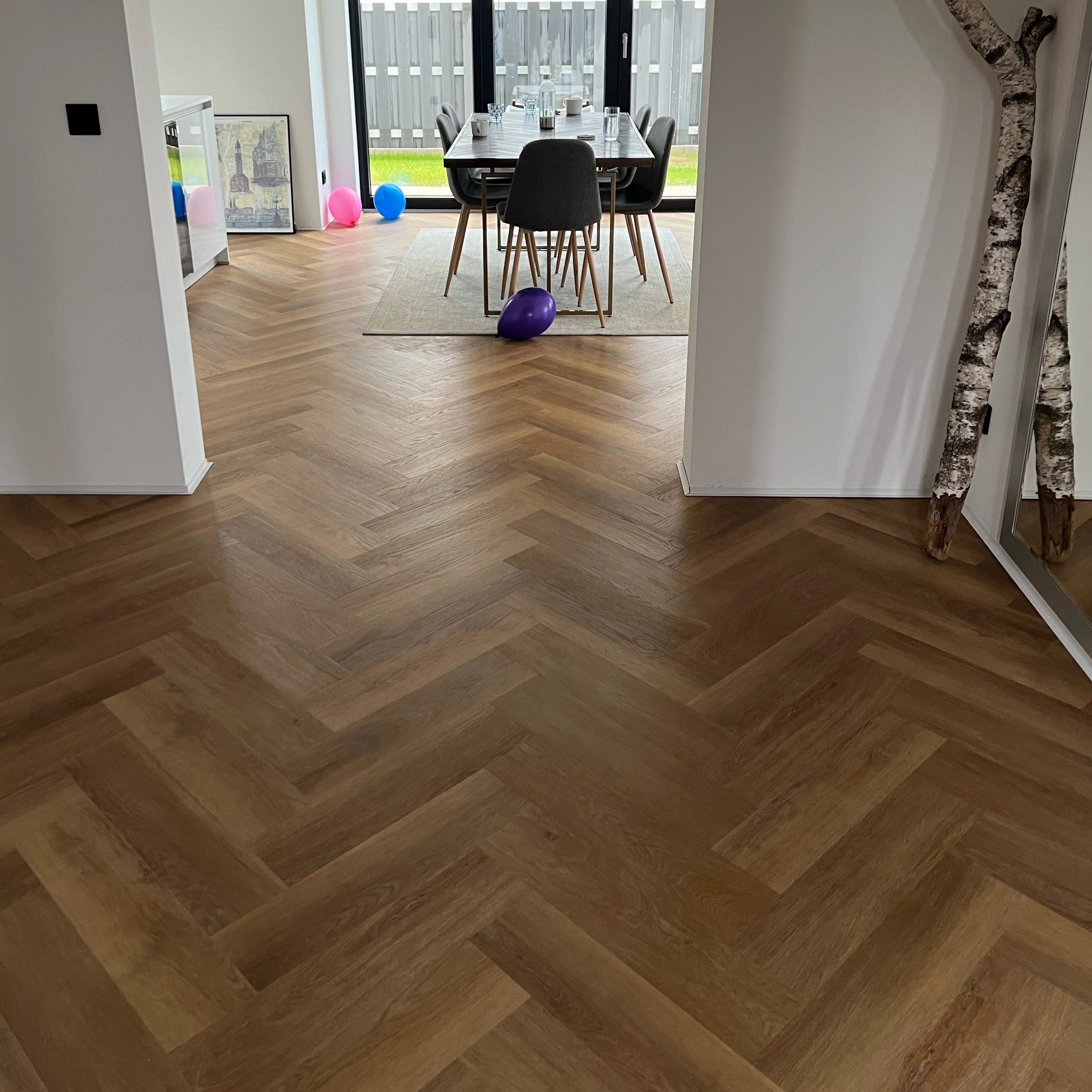 »Eiche Calathea« Fischgrät Klebevinyl 1m² - Image 7
