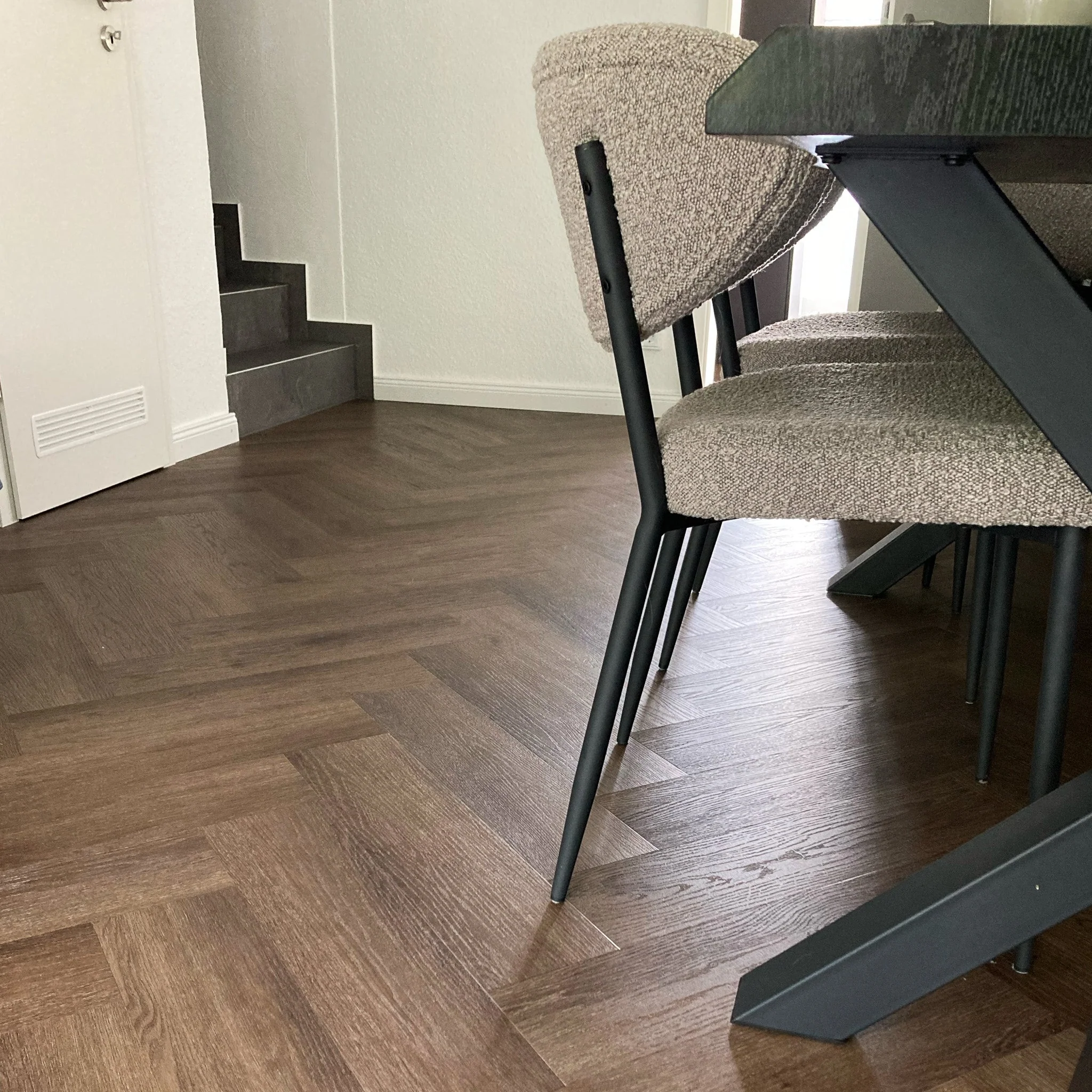 »Eiche Draba« Klick-Vinylboden Fischgrät 1m² - Image 3