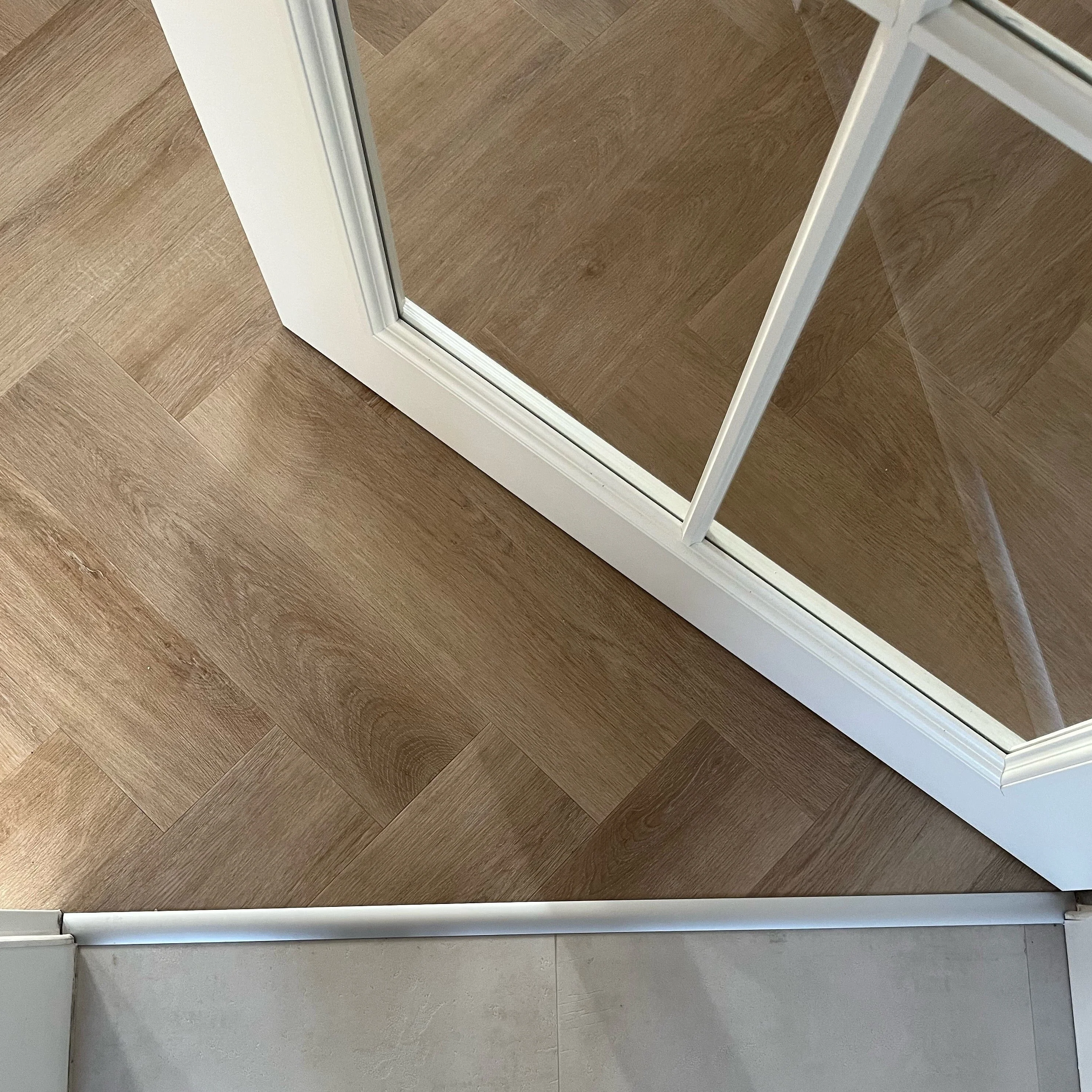 »Eiche Oleander« Fischgrät Klebevinyl 1m² - Image 6