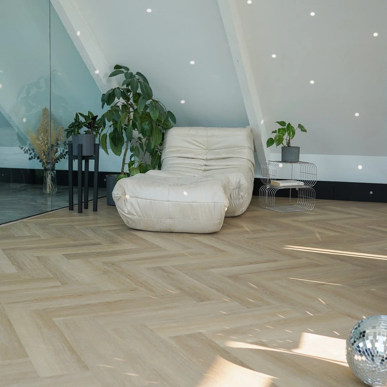 »Eiche Oleander« Fischgrät Klebevinyl 1m² - Image 9