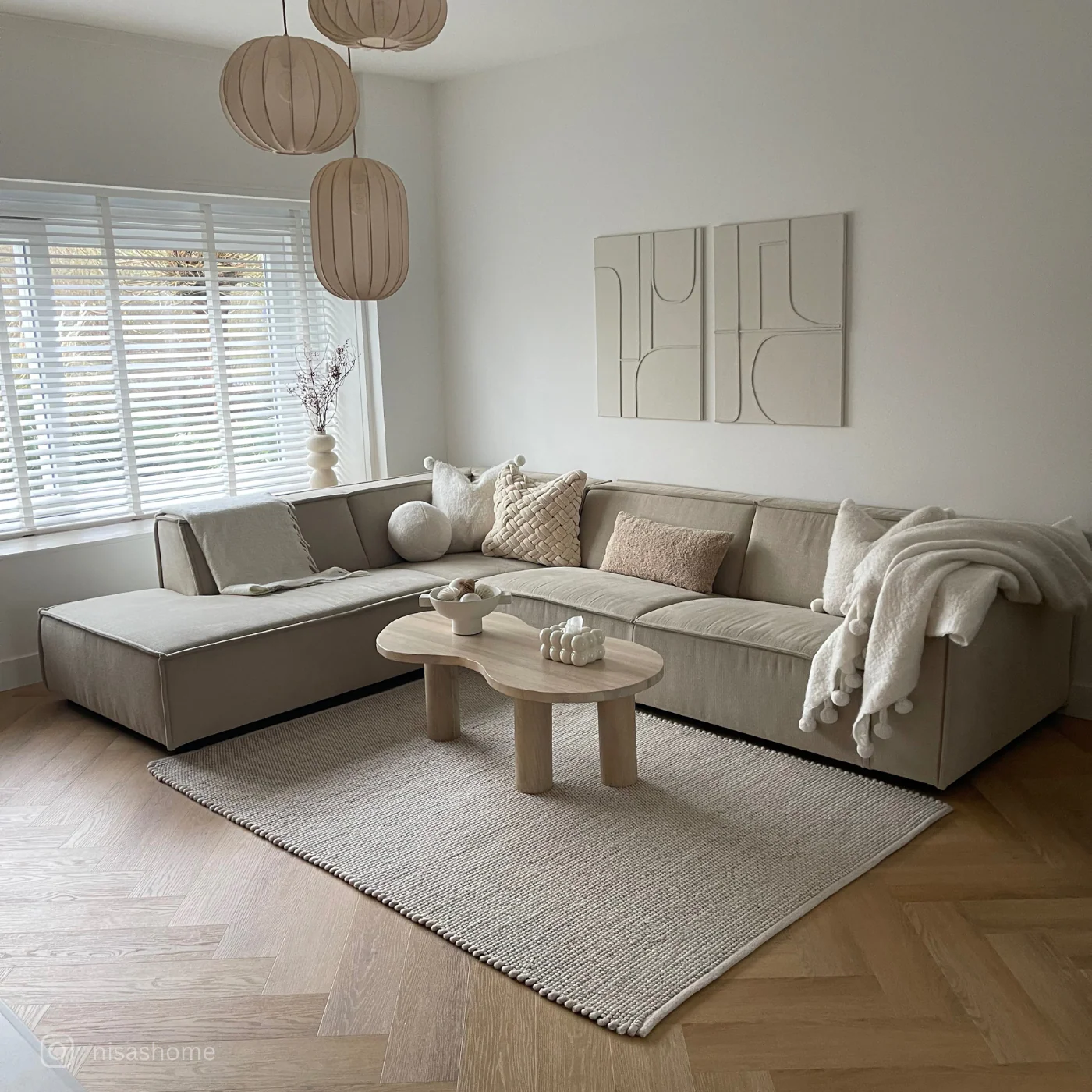 »Eiche Papaya« Klick-Vinylboden Fischgrät 1m² - Image 8