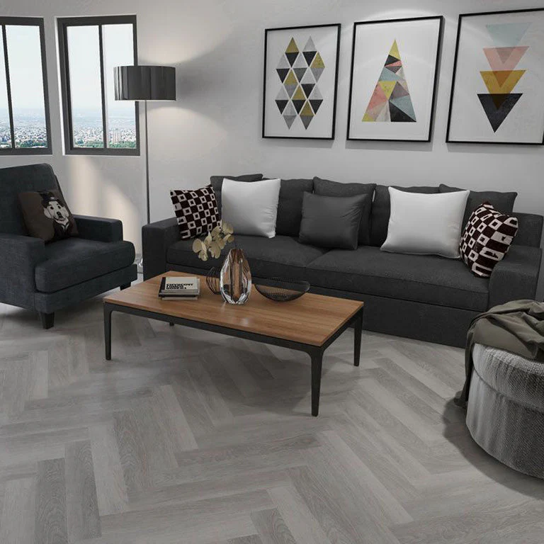 »Eiche Sago« Fischgrät Klebevinyl 1m² - Image 4