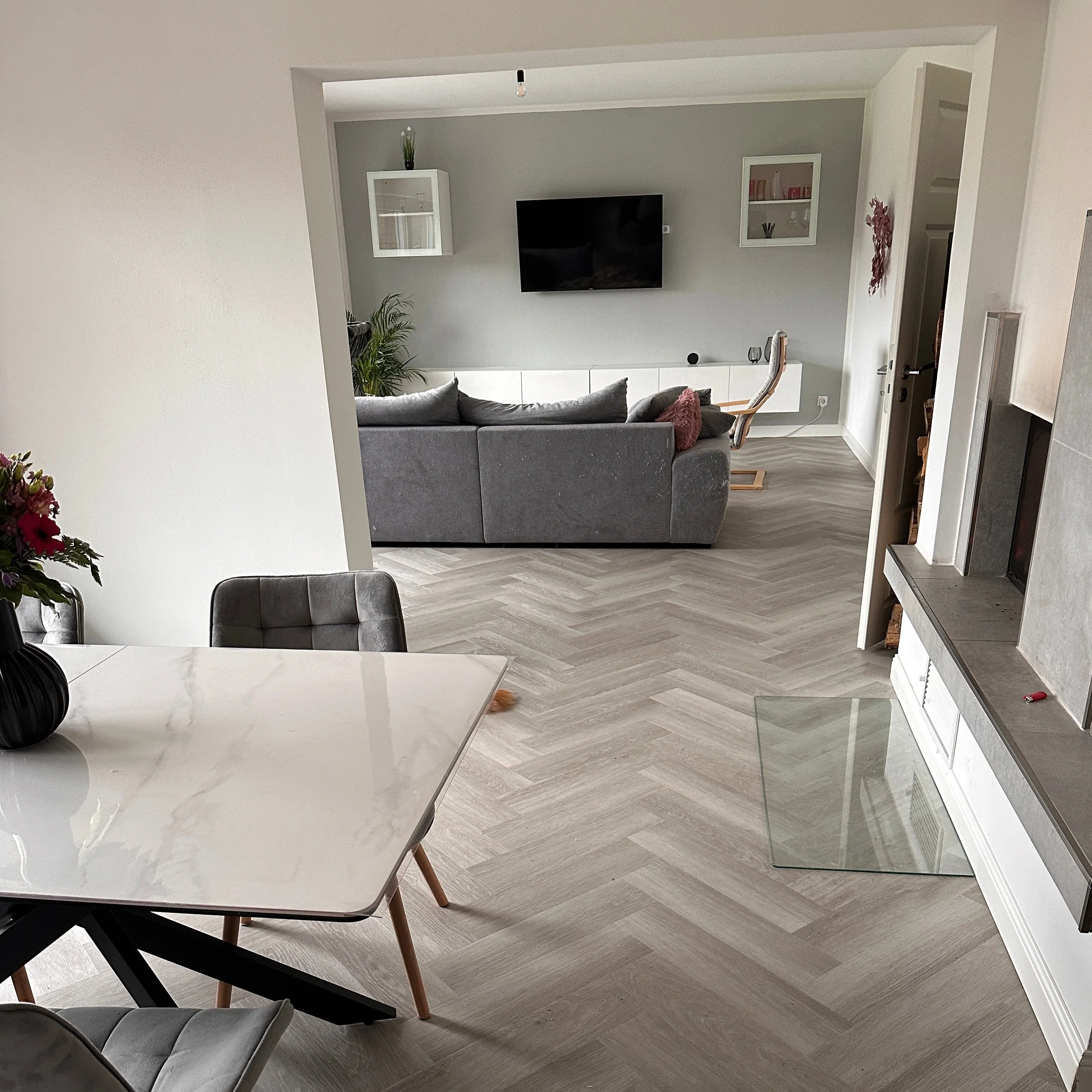 »Eiche Sago« Fischgrät Klebevinyl 1m² - Image 5
