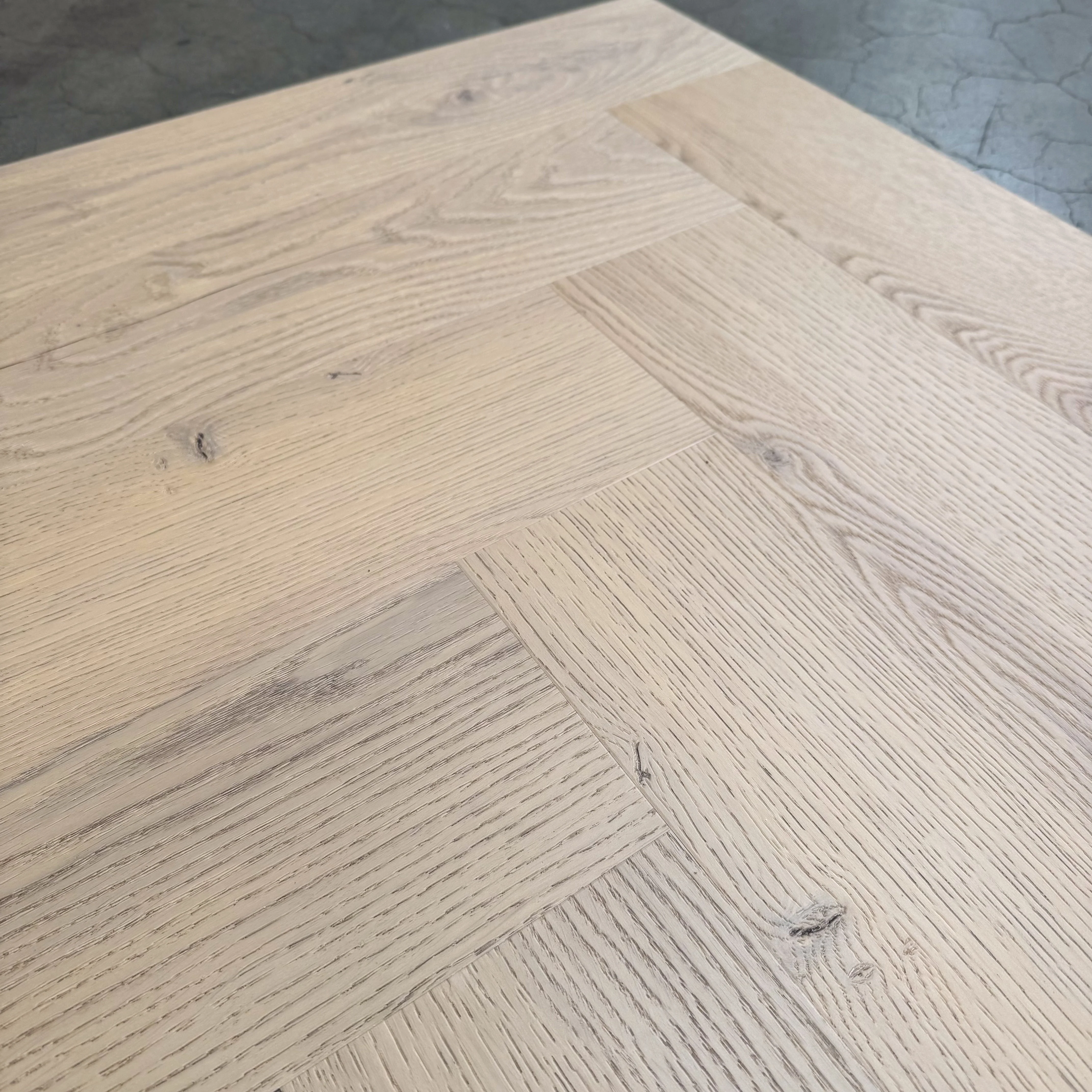 »Light Oak« Premium Klick-Vinyl Fischgrät 1m² - Image 3