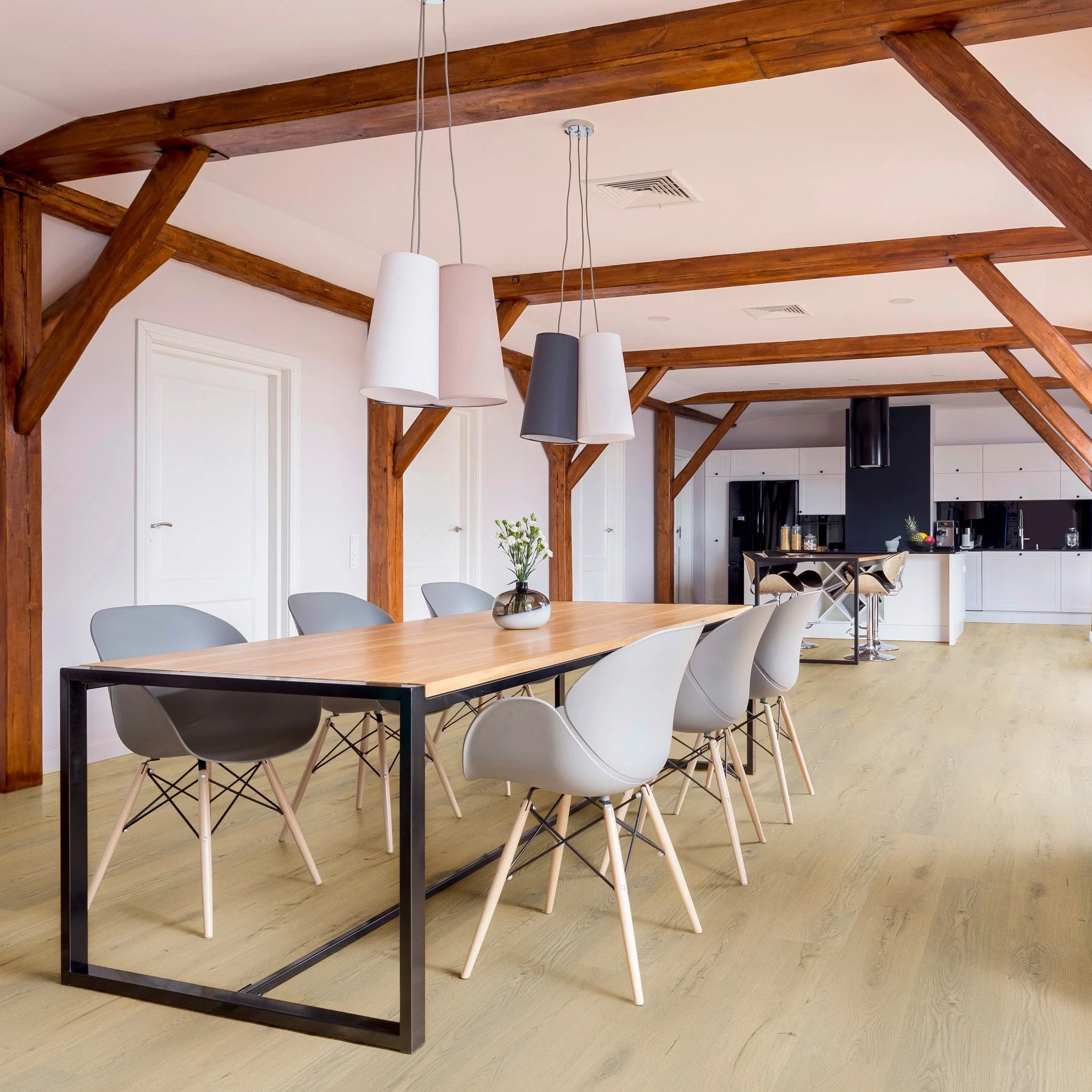 »Light Oak« Premium Klick-Vinyl 1m² - Image 4