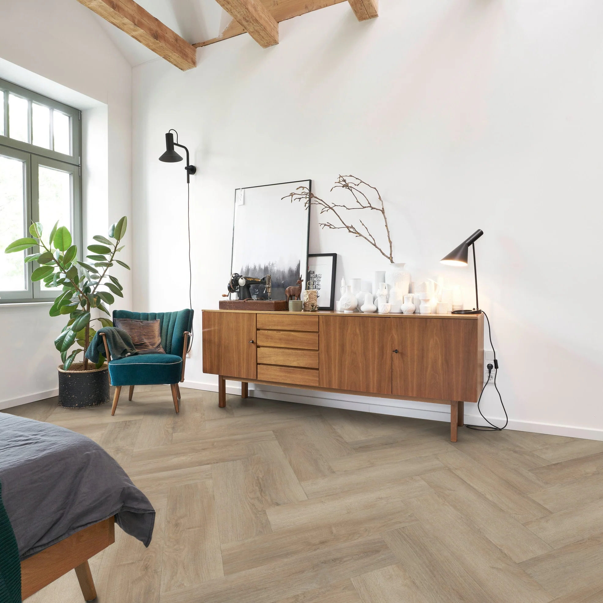 »Mirandus Oak« Premium Klick-Vinyl Fischgrät - Image 3