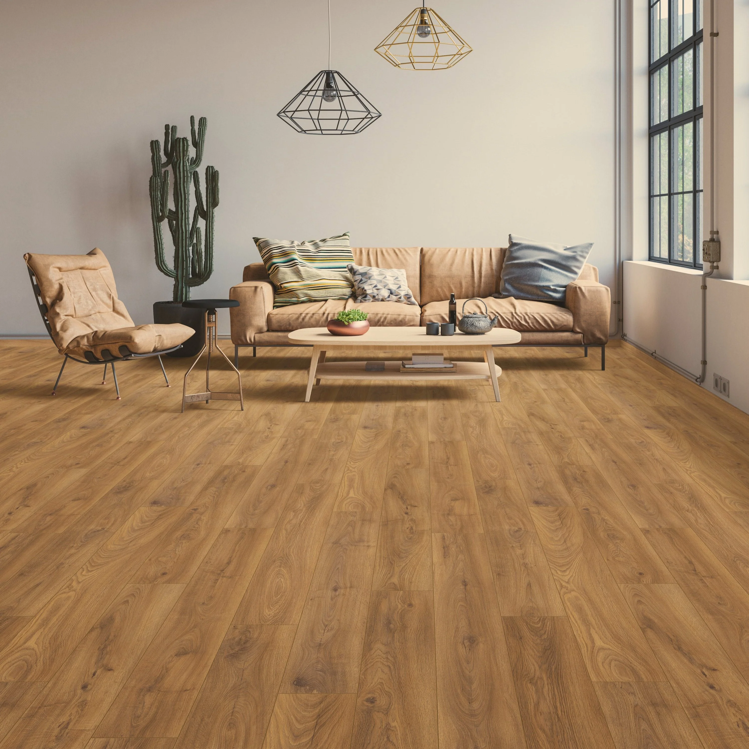 »Eiche Charme« Laminat Landhausdiele 8mm - Image 2