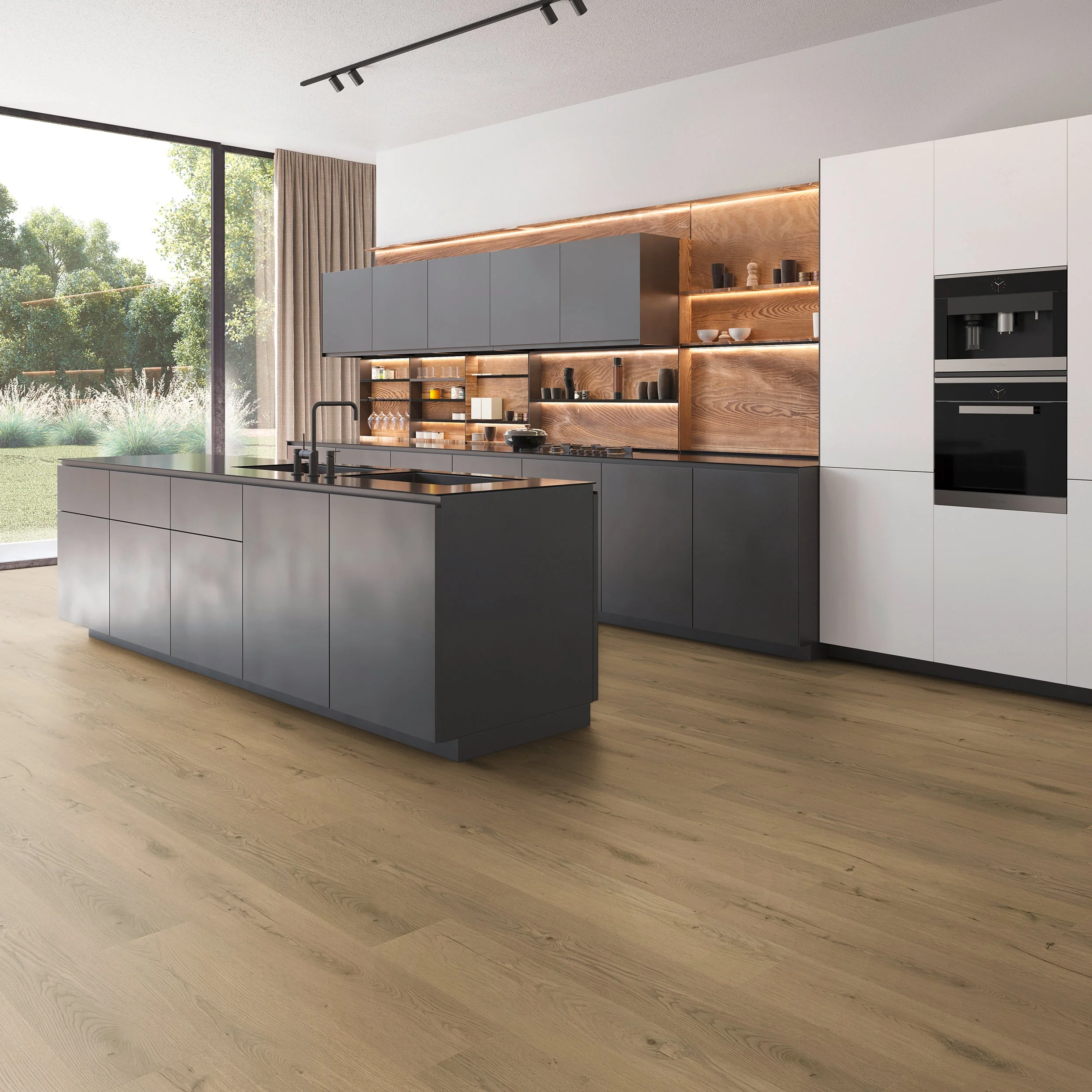 »Natural Oak« Premium Klick-Vinyl 1m² - Image 3