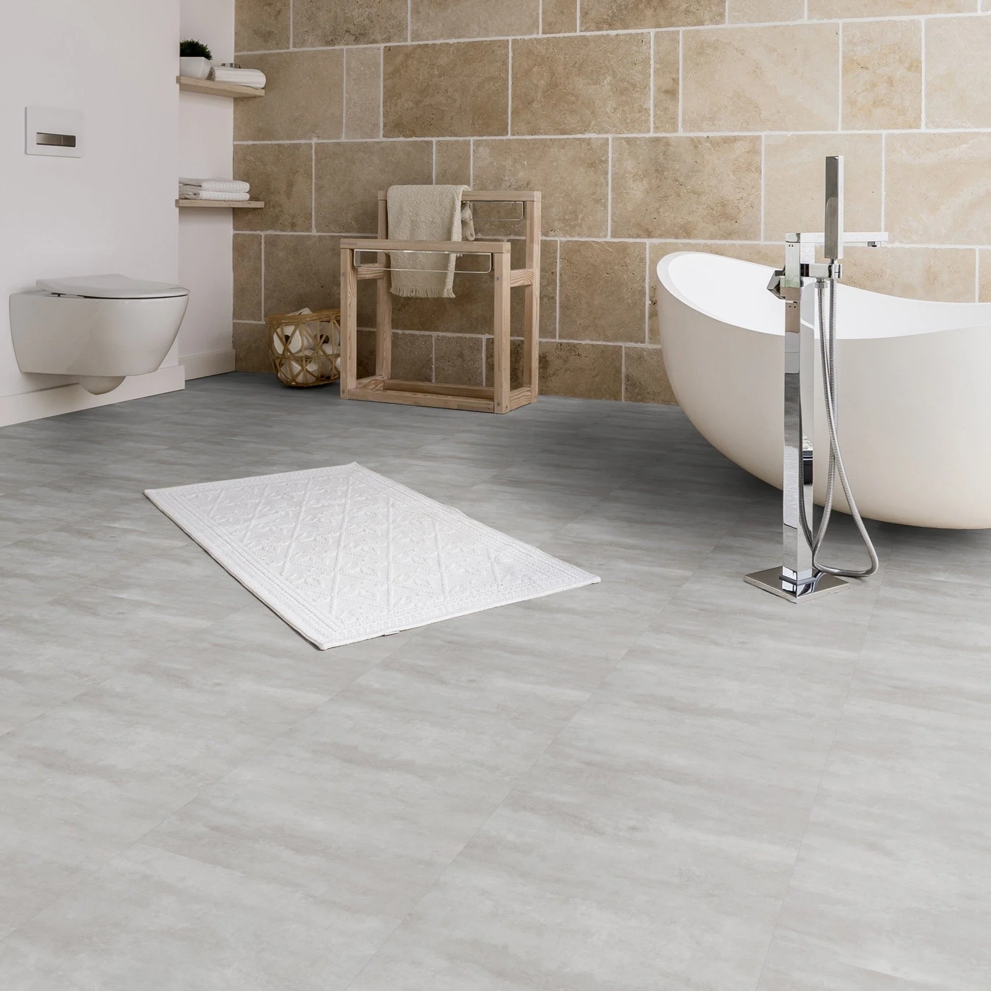 »Silver Rock« Premium Klick-Vinyl 1m² - Image 3