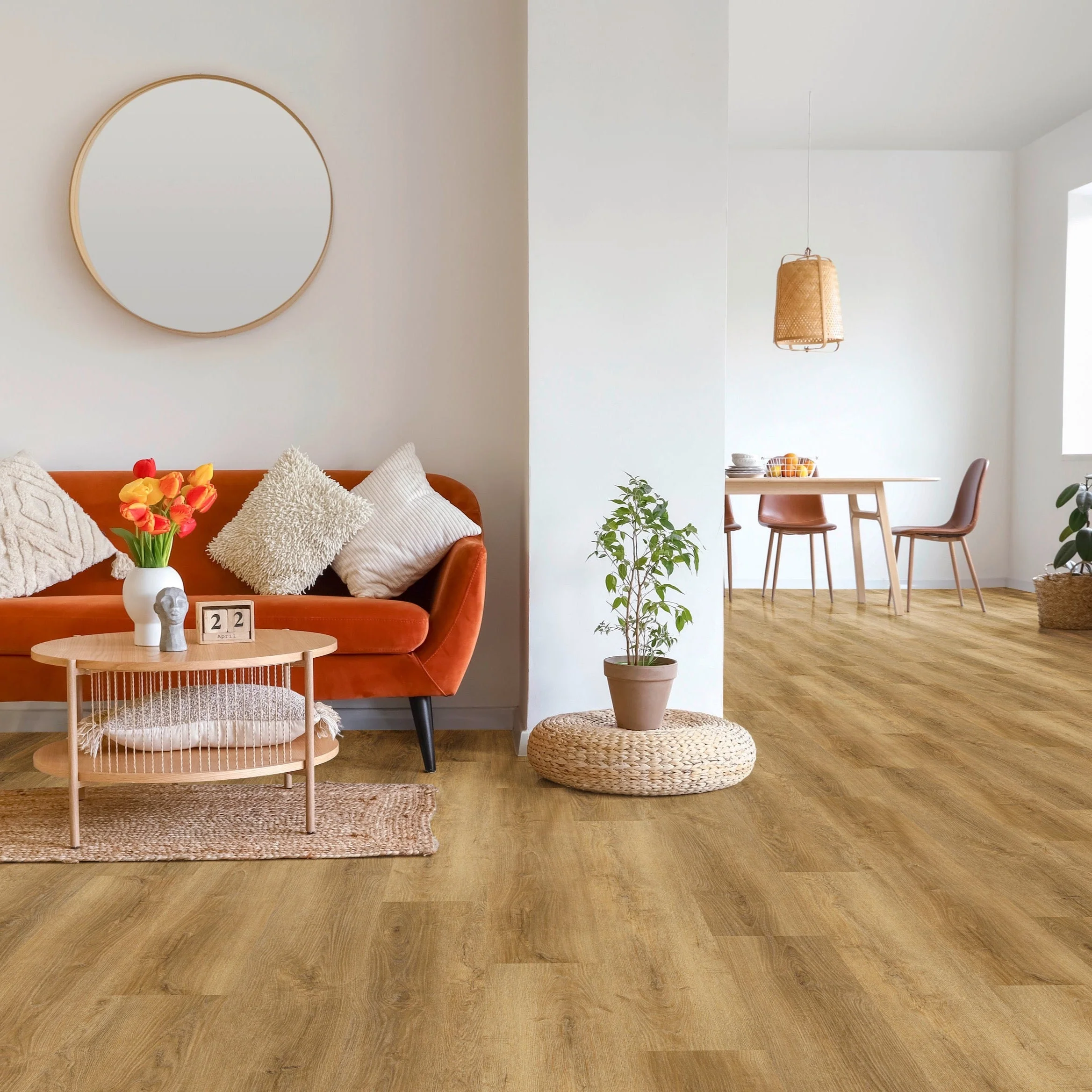 »Sunflower Oak« Premium Klick-Vinyl 1m² - Image 2